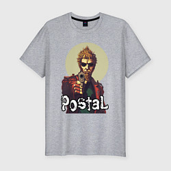 Футболка slim-fit Postal dude, цвет: меланж