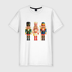 Футболка slim-fit Оловянные солдатики, цвет: белый