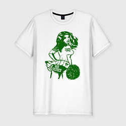 Футболка slim-fit Go Celtics, цвет: белый
