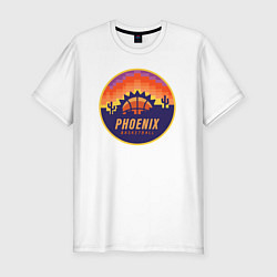 Футболка slim-fit Phoenix basketball, цвет: белый