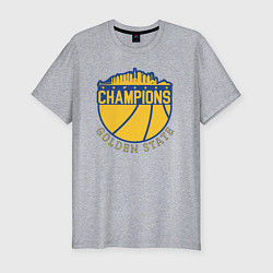 Футболка slim-fit Champions Golden State, цвет: меланж