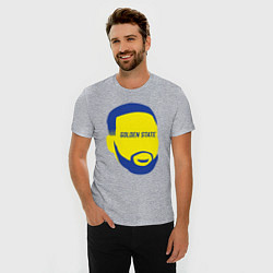 Футболка slim-fit Golden State Curry, цвет: меланж — фото 2