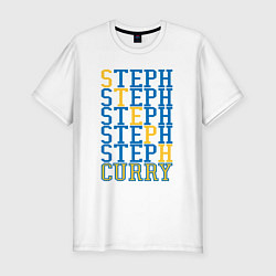 Мужская slim-футболка Steph Curry