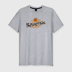 Футболка slim-fit Dream basketball, цвет: меланж