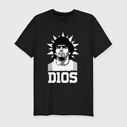 Футболка slim-fit Dios Diego Maradona, цвет: черный