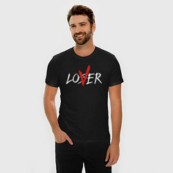 Футболка slim-fit Loser - lover, цвет: черный — фото 2