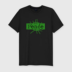 Футболка slim-fit Depeche Mode - Peace bk, цвет: черный