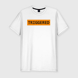 Футболка slim-fit Triggered, цвет: белый