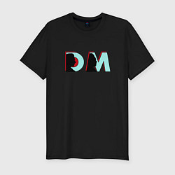 Футболка slim-fit Depeche Mode - DM logo, цвет: черный