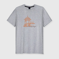 Мужская slim-футболка Екатеринбург символ города