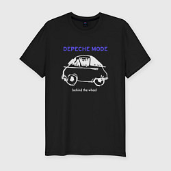 Футболка slim-fit Depeche Mode - Behind the wheel, цвет: черный