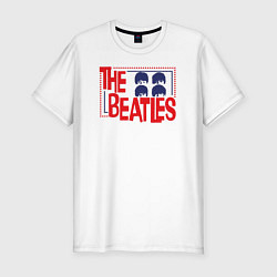 Футболка slim-fit The Beatles Star, цвет: белый