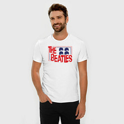 Футболка slim-fit The Beatles Star, цвет: белый — фото 2