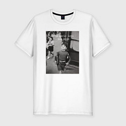 Футболка slim-fit Good girls love bad boys, цвет: белый
