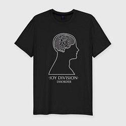 Мужская slim-футболка Joy Division - Disorder
