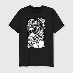 Футболка slim-fit Wu tang - Mf doom, цвет: черный