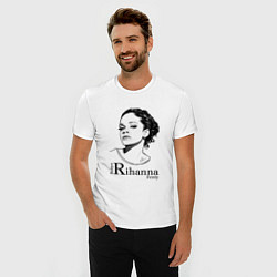 Футболка slim-fit Рианна, цвет: белый — фото 2