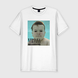 Футболка slim-fit Nirvana x Hasbik, цвет: белый