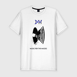 Футболка slim-fit Depeche Mode - for the masses, цвет: белый