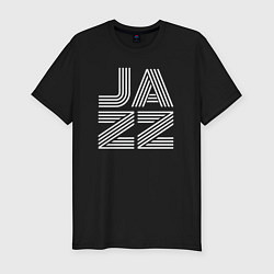 Футболка slim-fit Jazz vibe, цвет: черный