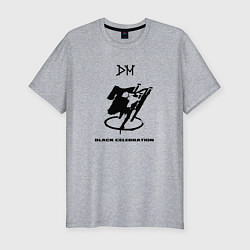 Футболка slim-fit Depeche Mode - black celebration box, цвет: меланж