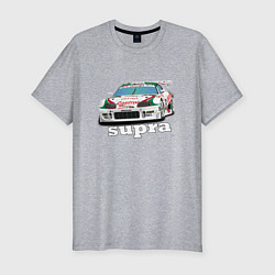 Футболка slim-fit Toyota Supra Castrol 36, цвет: меланж