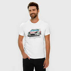 Футболка slim-fit Toyota Supra Castrol 36, цвет: белый — фото 2