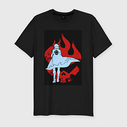 Футболка slim-fit Гуррен-Лаганн Камина братан, цвет: черный