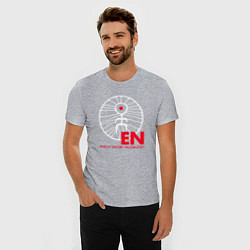 Футболка slim-fit Einsturzende Neubauten - Circle, цвет: меланж — фото 2