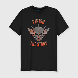 Футболка slim-fit Коди Роудс - Finish the Story, цвет: черный