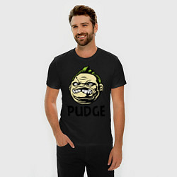 Футболка slim-fit Pudge Face, цвет: черный — фото 2