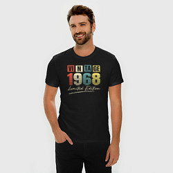 Футболка slim-fit Vintage 1968 limited edition, цвет: черный — фото 2