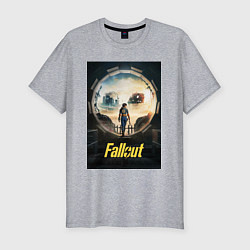 Футболка slim-fit Fallout - Lucy MacLean, цвет: меланж