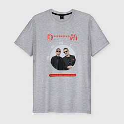 Футболка slim-fit Depeche Mode - Memento mori conference, цвет: меланж