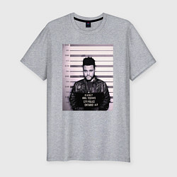 Футболка slim-fit Викенд арестован, цвет: меланж