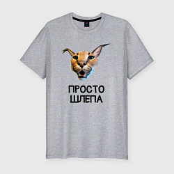 Футболка slim-fit Большой Шлепа, цвет: меланж
