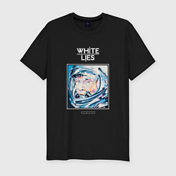 Футболка slim-fit White Lies - Big TV new merch, цвет: черный