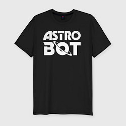 Футболка slim-fit Astro bot logo, цвет: черный