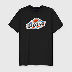 Футболка slim-fit Boxing team, цвет: черный