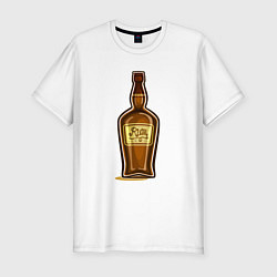 Футболка slim-fit Rum, цвет: белый