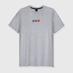 Футболка slim-fit BTS - RM, цвет: меланж