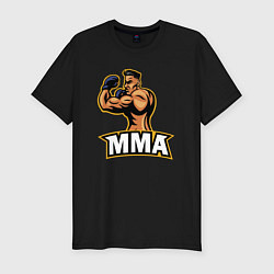 Футболка slim-fit Fighter MMA, цвет: черный