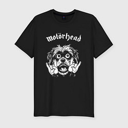 Футболка slim-fit Motorhead rock dog, цвет: черный