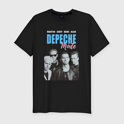 Мужская slim-футболка Depeche Mode Vintage