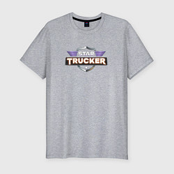 Мужская slim-футболка Star Trucker