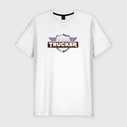 Мужская slim-футболка Star Trucker