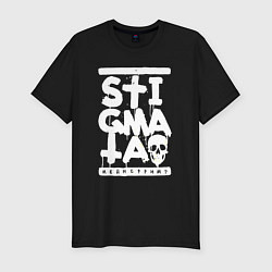 Футболка slim-fit Stigmata мейнстрим, цвет: черный