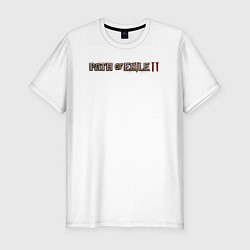 Футболка slim-fit Path of exile 2 logotype, цвет: белый