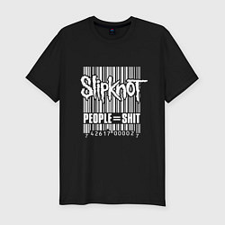 Футболка slim-fit Slipknot - people shit, цвет: черный