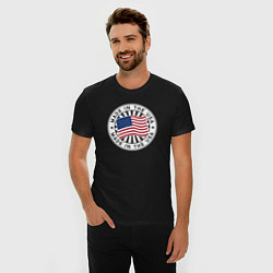 Футболка slim-fit Made in the USA, цвет: черный — фото 2